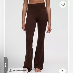 Lululemon Groove Nulu High Rise Flared Pant Size 4 33” inseam